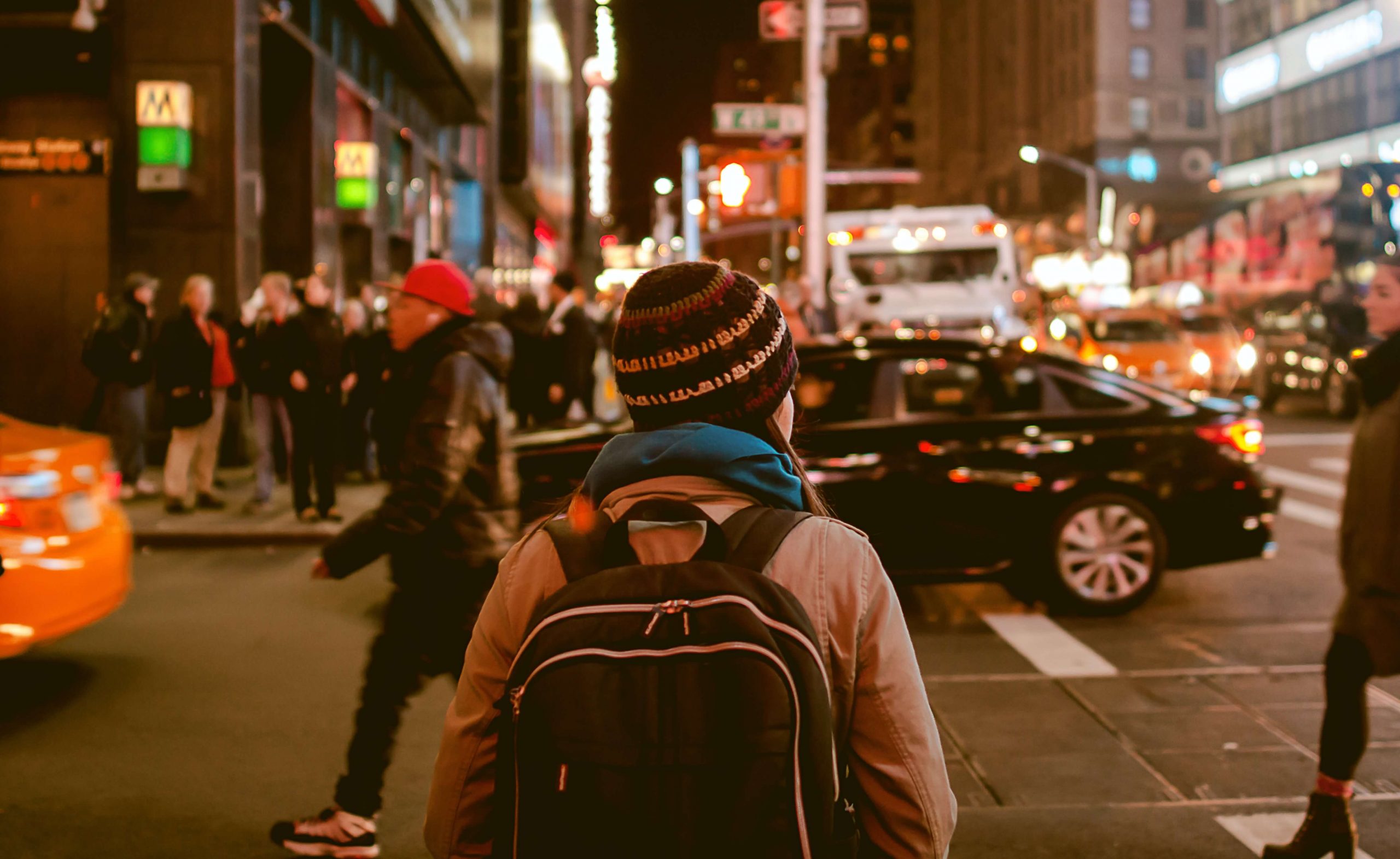 Student leaving home to experience college life.